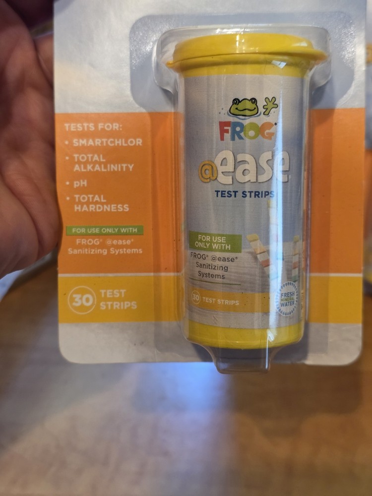 Frog @Ease Test Strips 30/Bottle 2 Pack New in the package 60 strips total