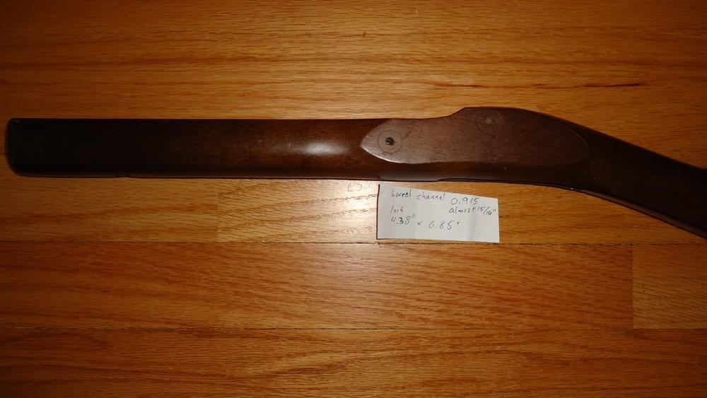 Traditions Fox River Stock, 15/16" Barrel, Butt Plate, Sling Stud