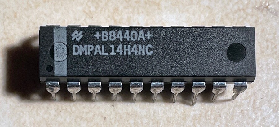 National PAL14H4NC Programmable Array Logic - NOS