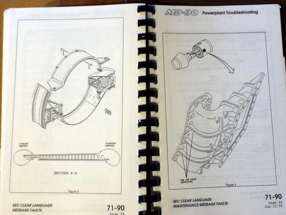 MD-90 V2500 PowerPlant Troubleshooting Manual