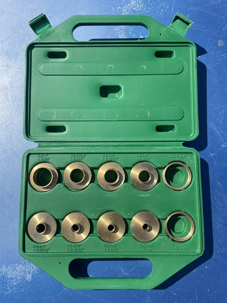 Woodcraft 10 Piece Template Bushing Set