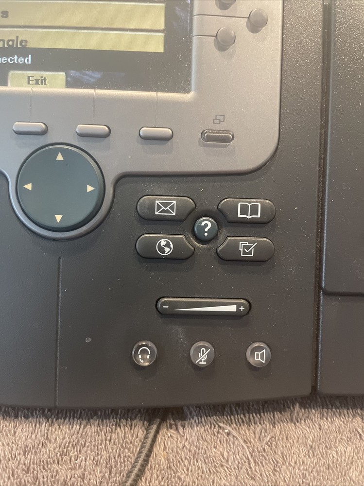 Cisco CP-7970G -SIP ASTERISK Ready VoIP PoE Color LCD Touch Screen & Ext. Module