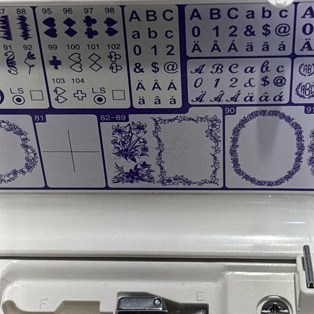 Janome Memory Craft 9500 Computerized Embroidery Sewing Machine MC9500 Tested