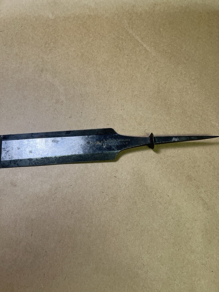 Chisel James Howarth 1-11/16" Wide Wood Chisel Bevelled initialed