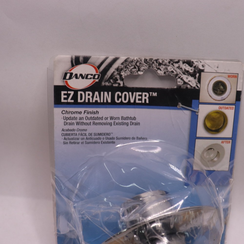 DANCO EZ Drain Bathtub Drain Stopper in Chrome
