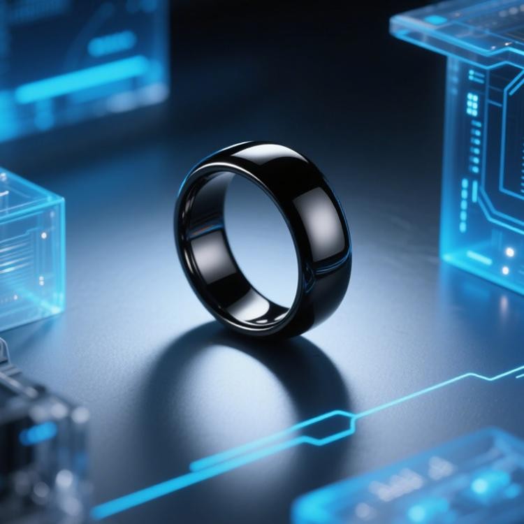 NFC Access Control Elevator IC/ID Card Smart Ring Waterproof RFID Band Dual-Band