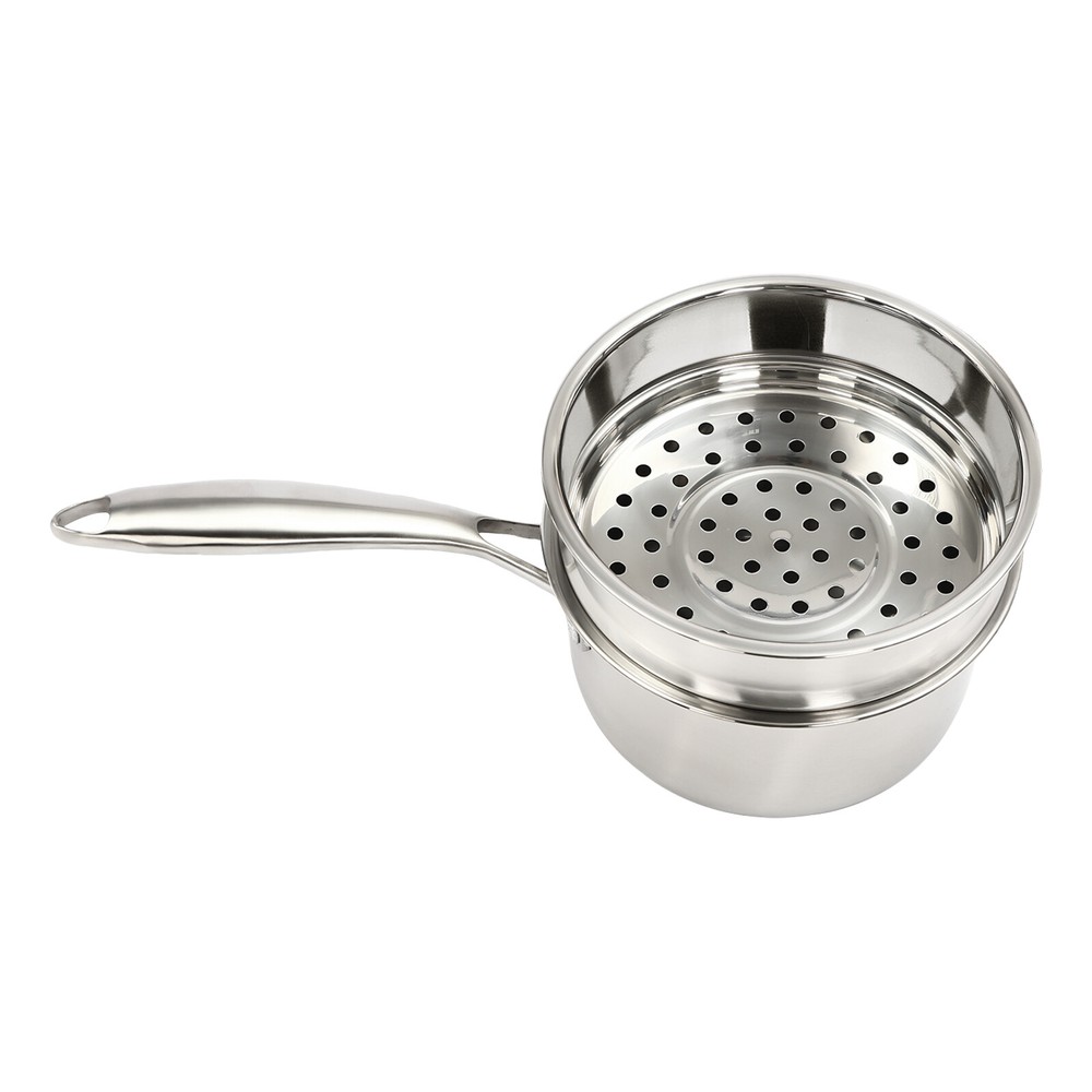 Large Capacity Sauce Pan For Cooking With Handle Double Layer Steaming Pot