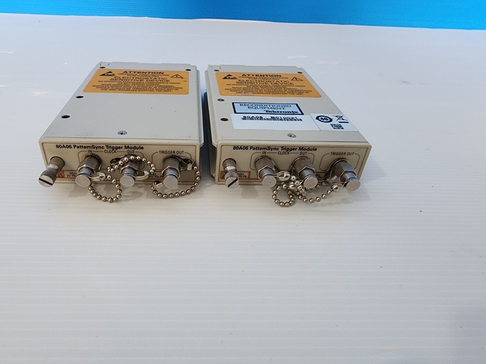 Tektronix 80A06 PatternSync Trigger Module Lot of 2