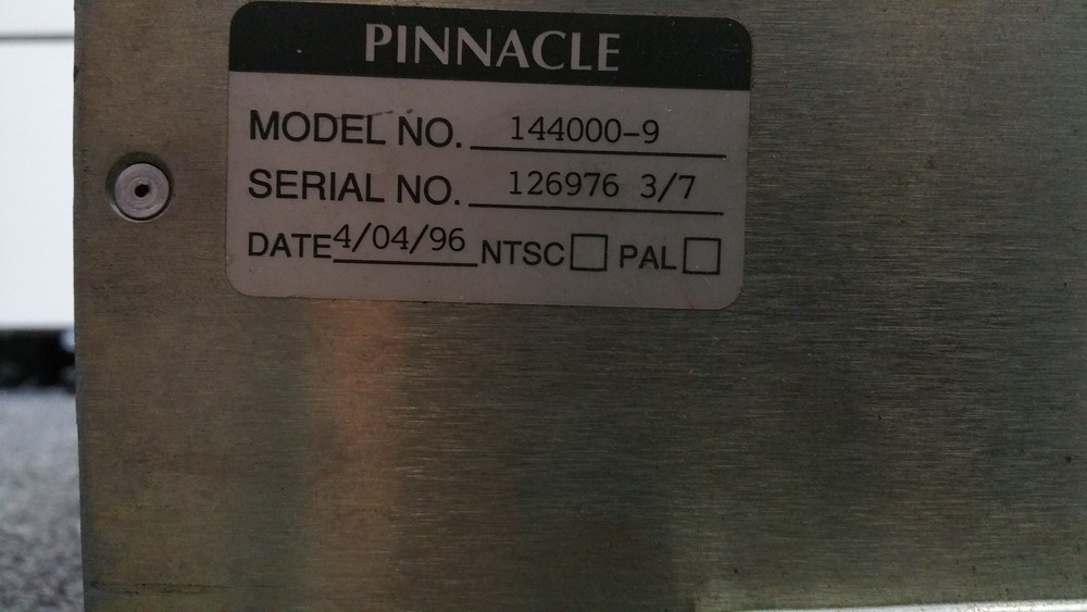 Pinnacle Systems Video/Audio Workstation 144000-9