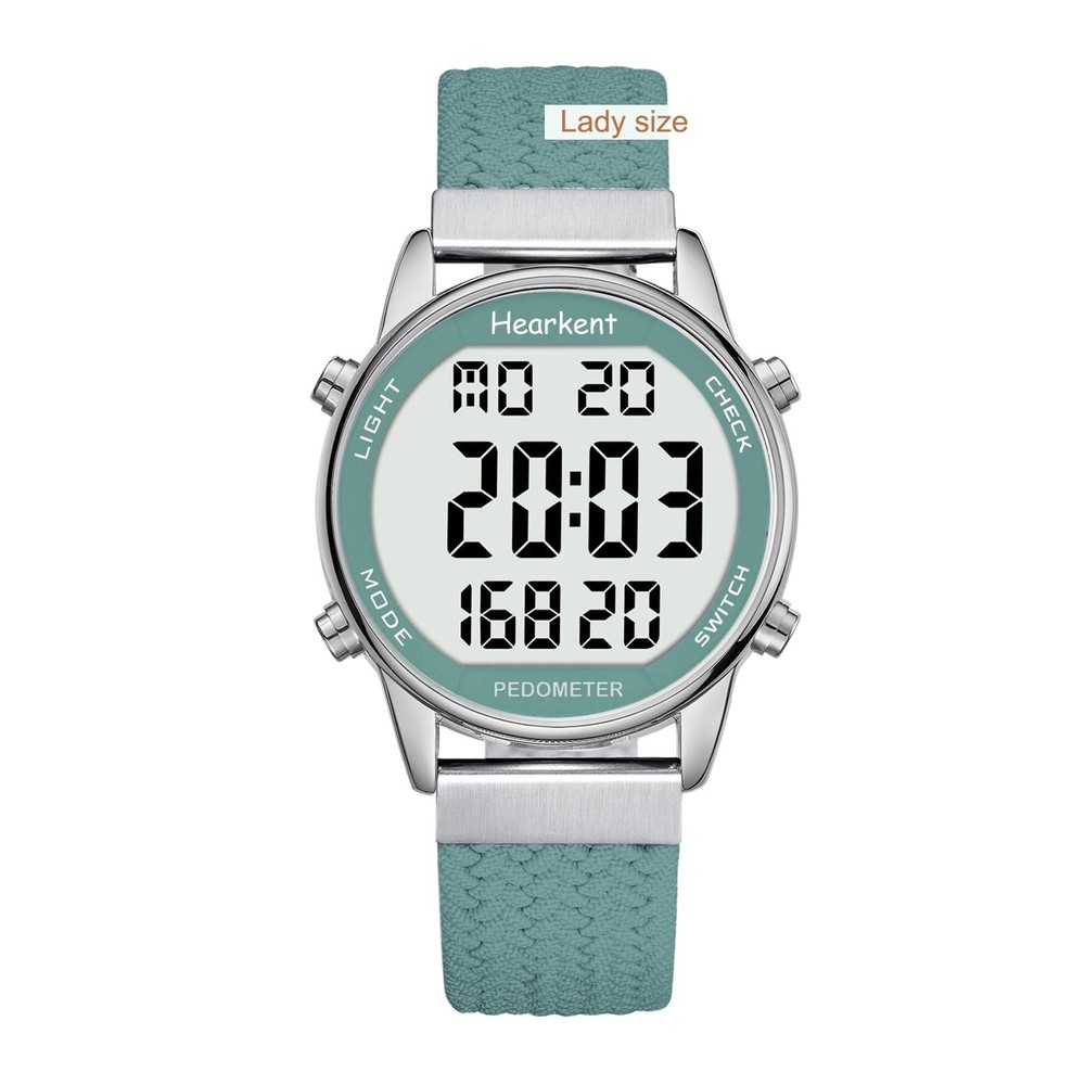 Womens Pedometer Watch-Step Tracker Watch with Calories Counter-Non Bluetooth...