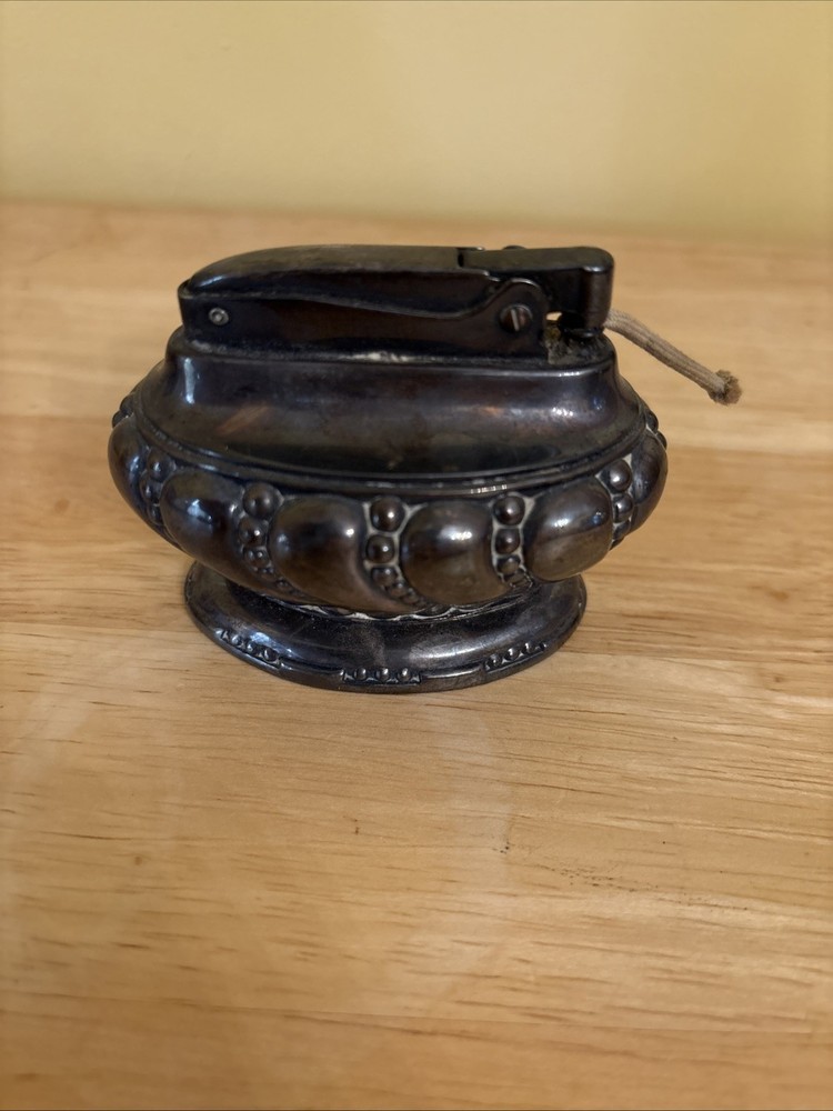 Vintage Ronson "Crown" Table Lighter As Is Not Tested