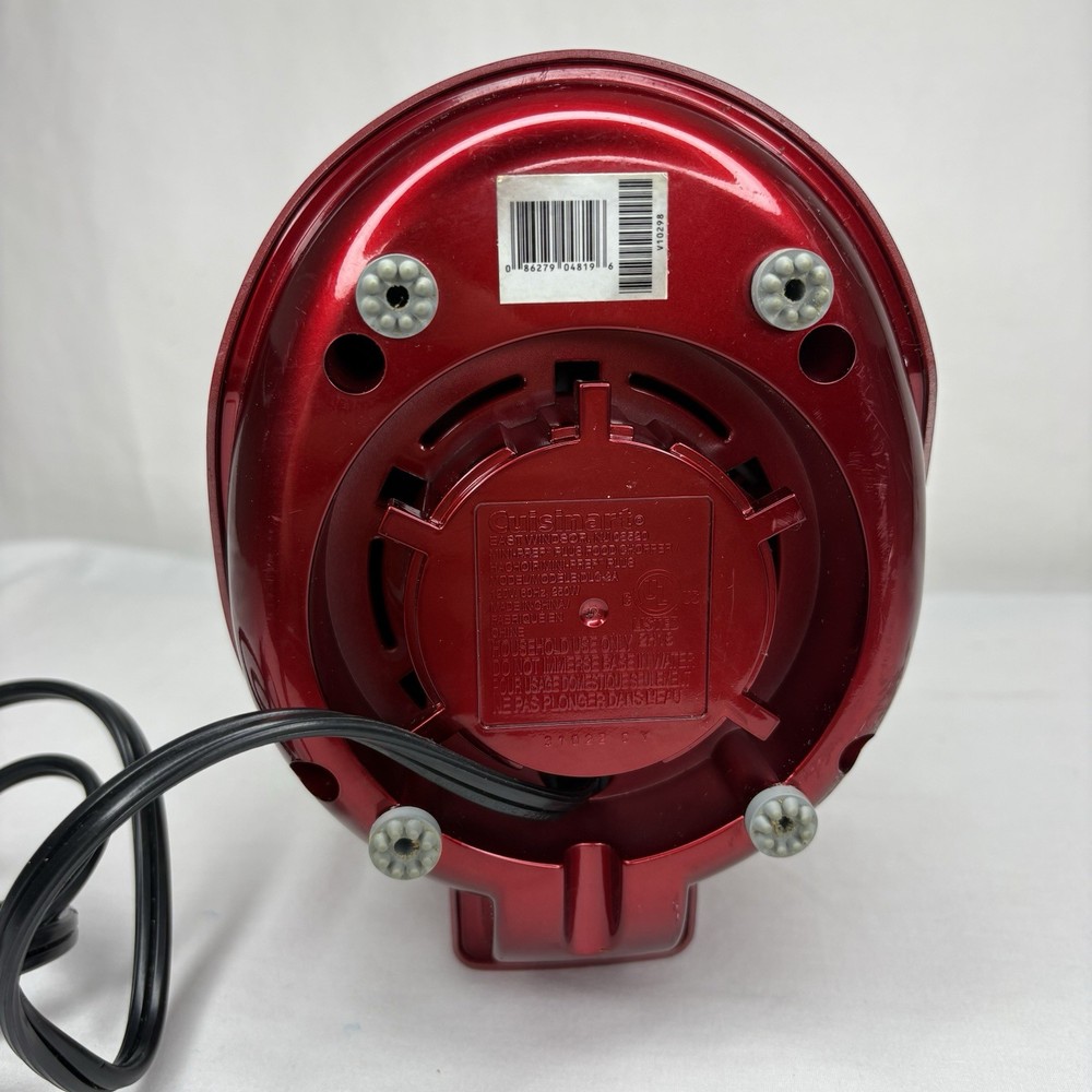 Cuisinart Mini Prep Plus Food Processor Red DLC-2A Base Replacement