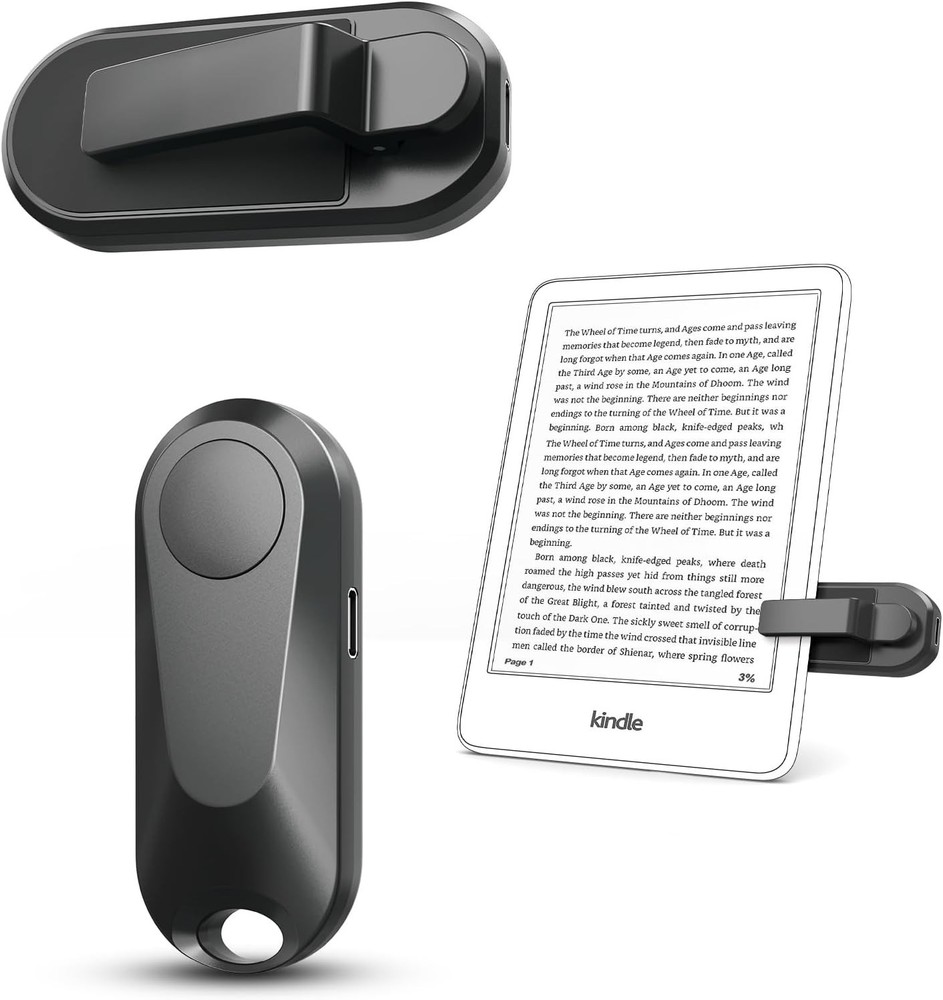 DATAFY Page Turner & Remote Shutter for Kindle/Phone Remote Control Clicker