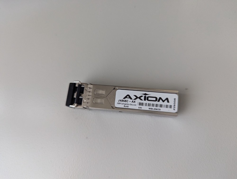 NEW AXIOM J4858C-AX TRANSCEIVER MODULE mini-GBIC