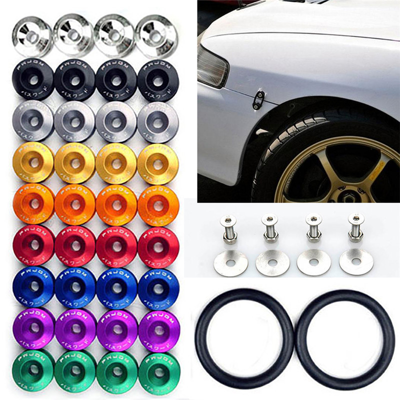 Bumper Quick Release JDM Quick Release Holders Front Rear Bumper Fasteners Trunk