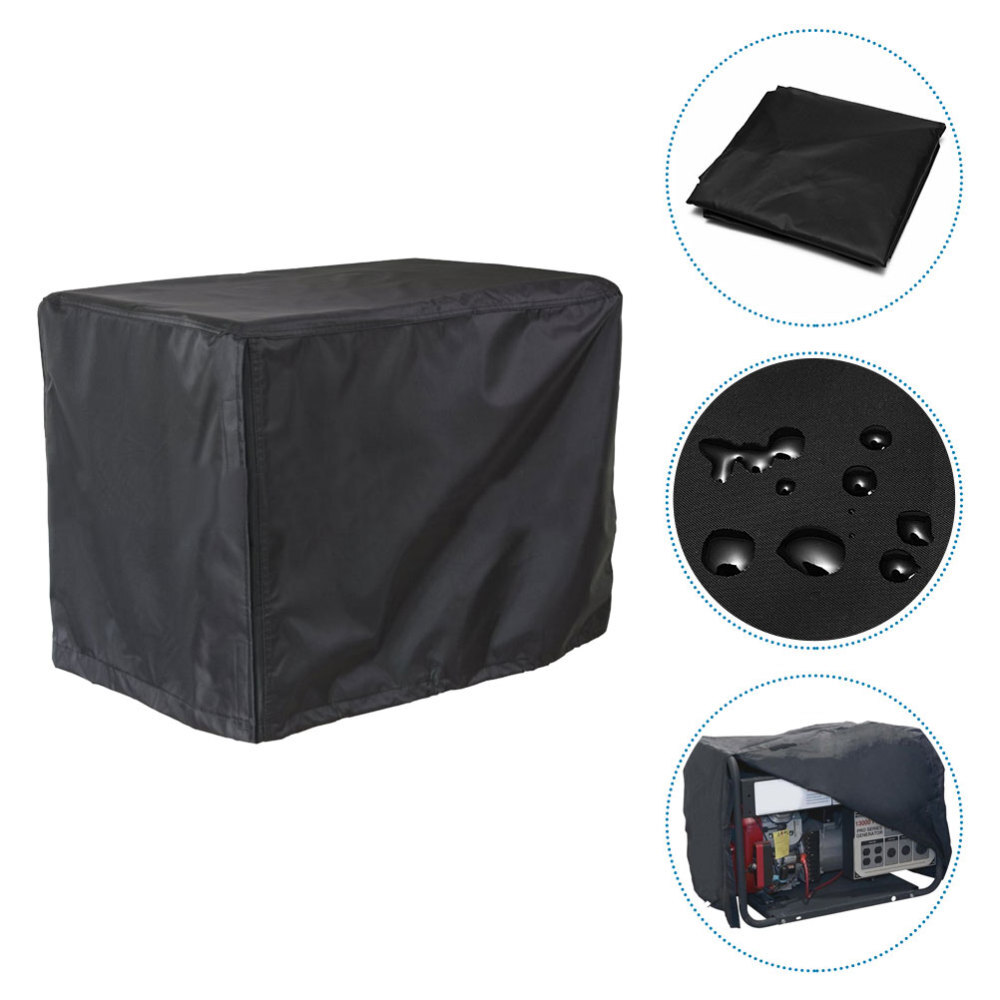 Generator Covers While Running Portable Outdoor Generators Black