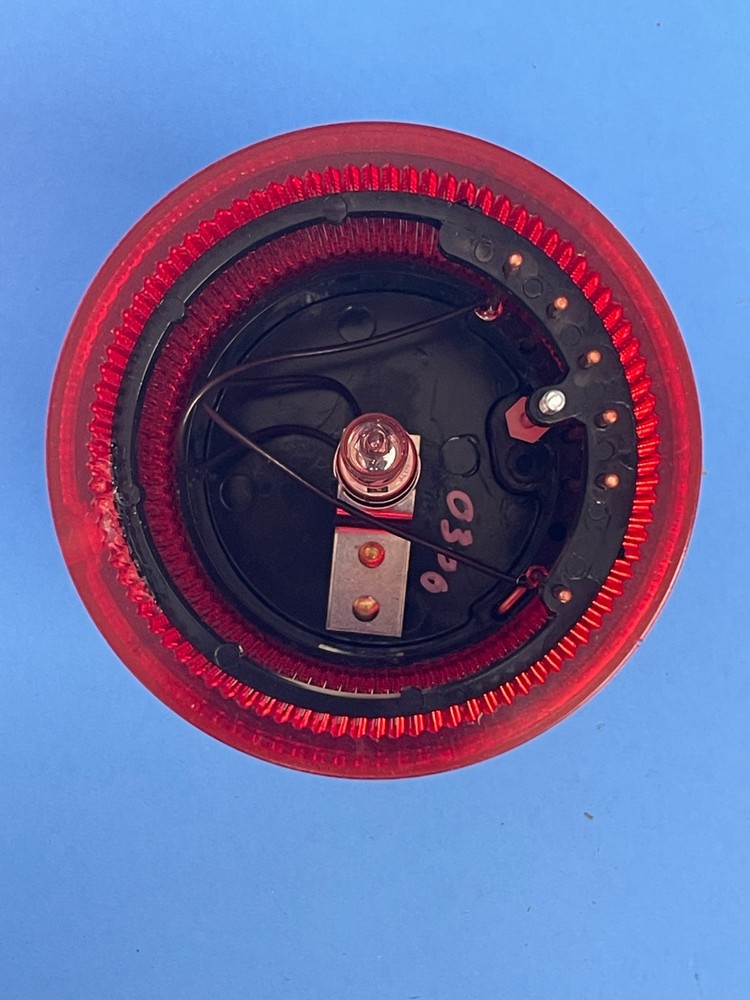 AdaptaLight 101CSINHR-N5 Red Stackable Beacon Steady on Halogen 120VAC