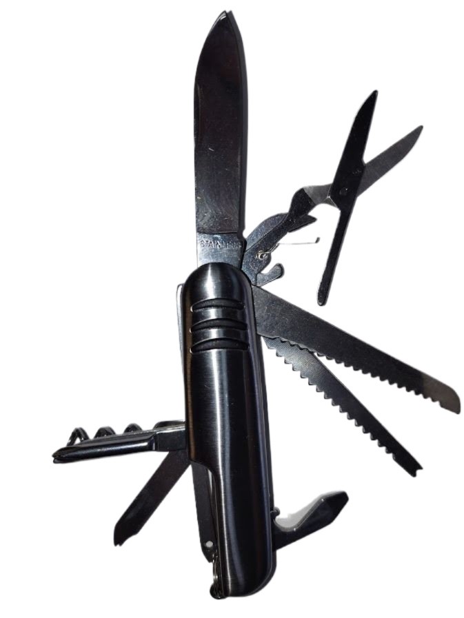 Stainless Steel Multi Function Pocket Knife