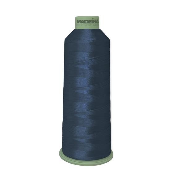 Madeira Polyneon #40 5500yd Thread Cone 1764 Denim Blue