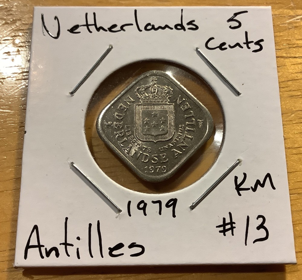 1979 Netherlands Antilles 5 Cents