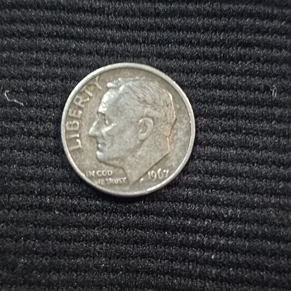 1967 Black Beaty Dime