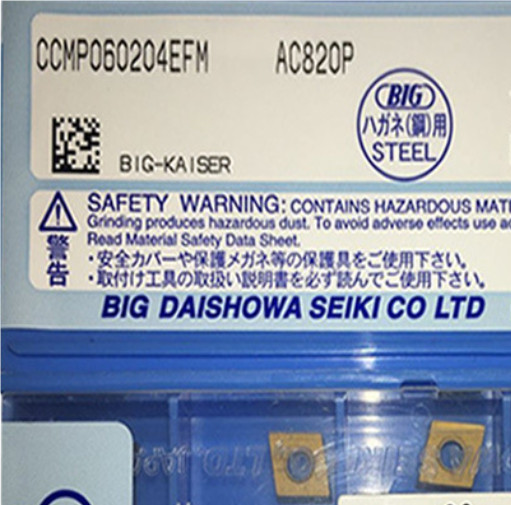10 PCS  ORIGINAL  INSERTS  CCMP060204EFM AC820
