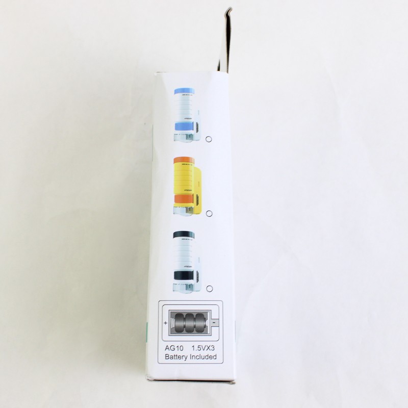 Science Experiment Mini Handheld Child's Portable Microscope 60 x 200X