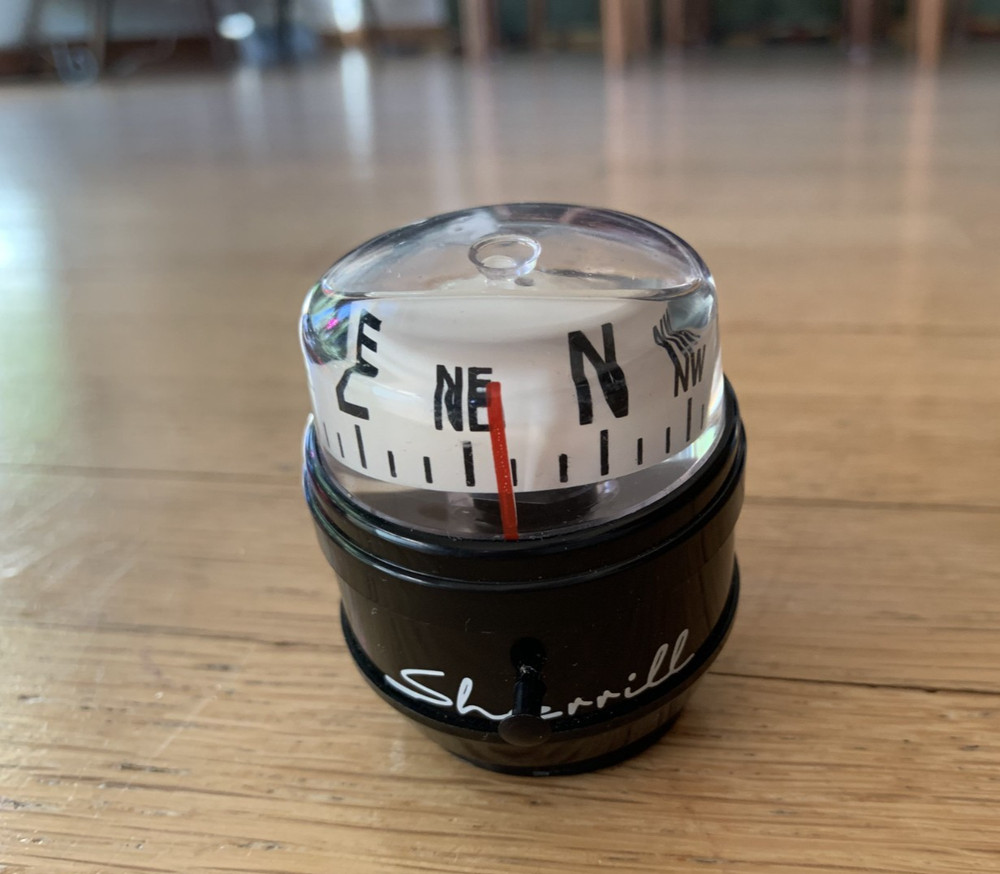 Vintage Sherrill Auto Compass