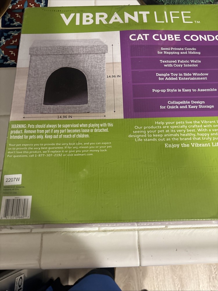 Cat Cube Condo, GRAY
