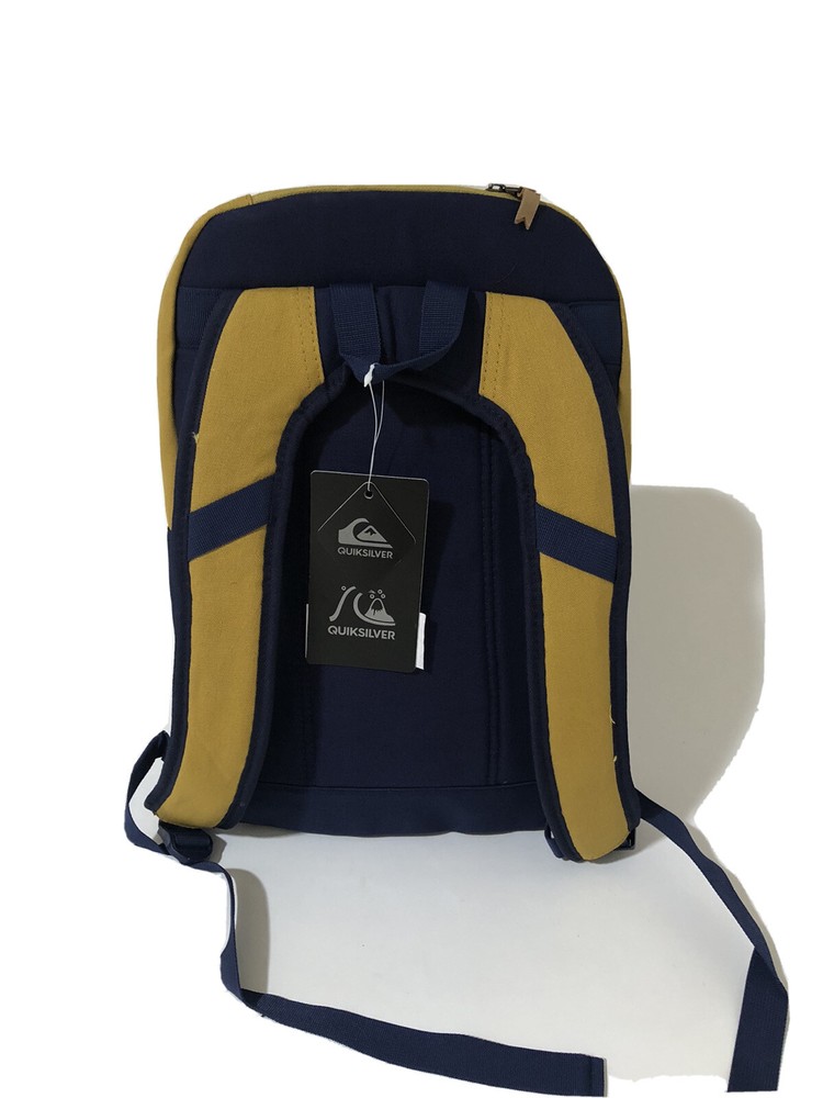 QuikSilver Backpack School blue yellow