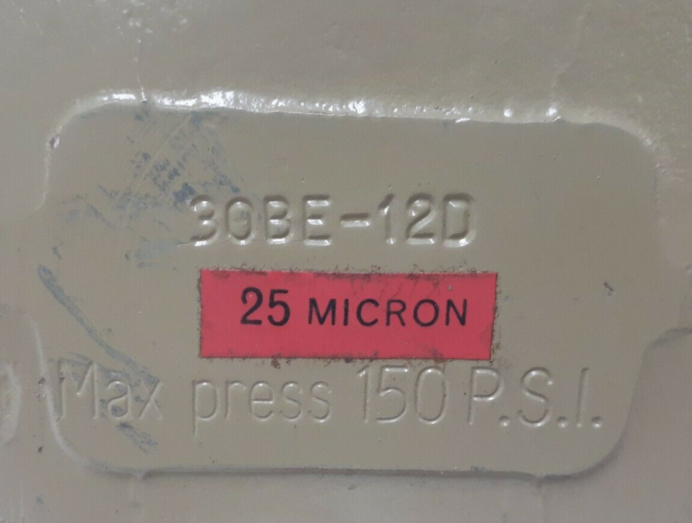 30BE-12D DRAIN FILTER