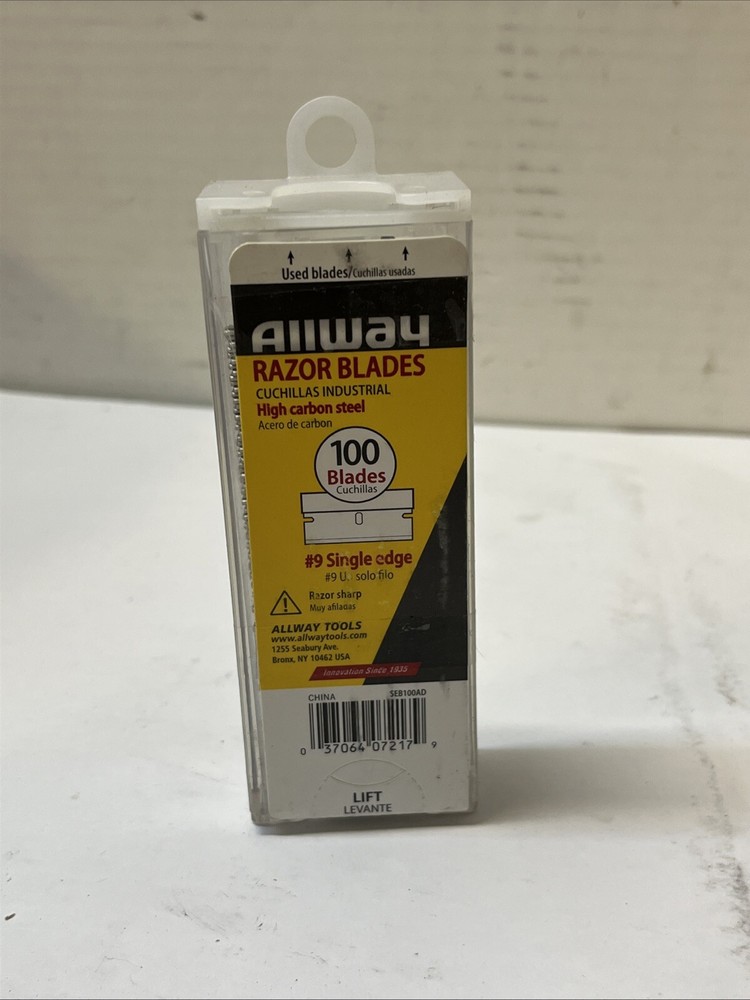 Single Edge Blades Convenient Auto Dispenser - 100/pack (SEB100AD)