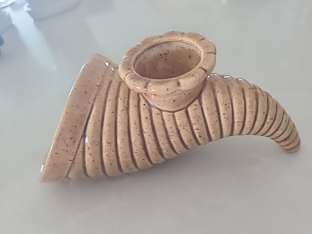 Handmade Cornicopia Candle Holder