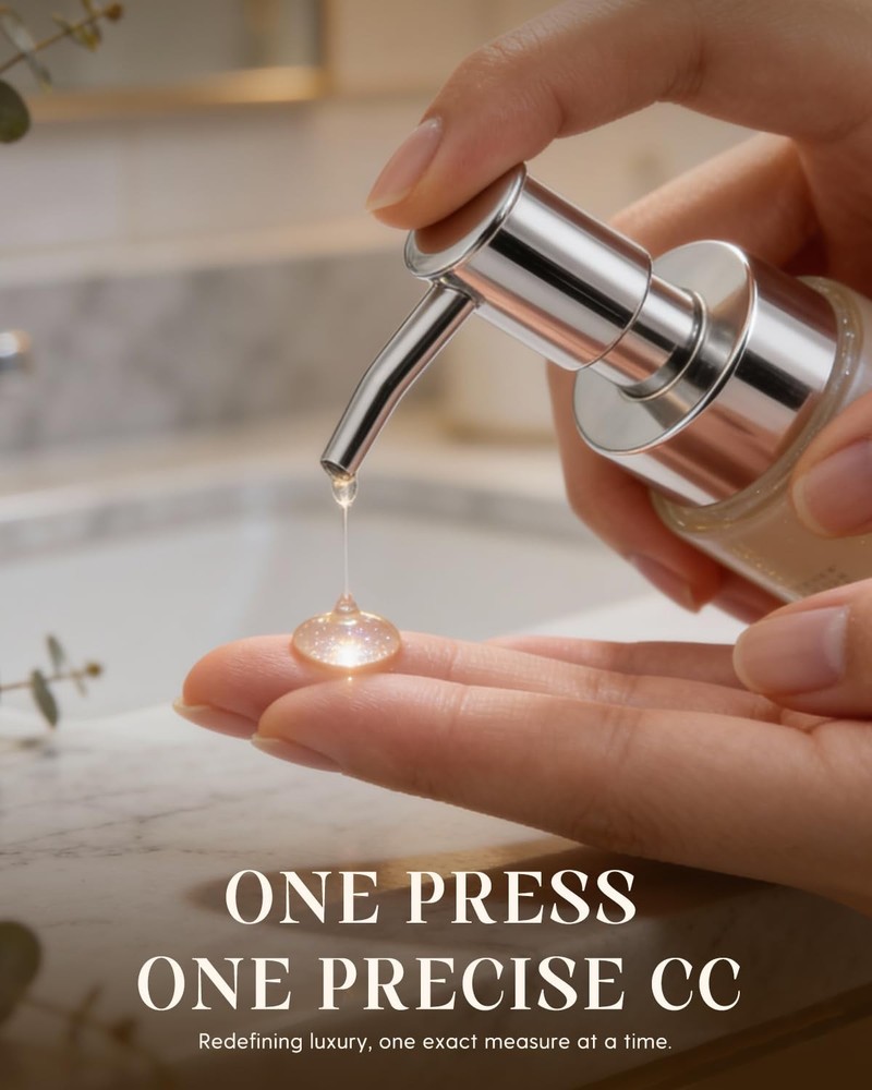 2-Pack Soap Dispenser Pumps Replacement, Universal Lotion & Pump Silver