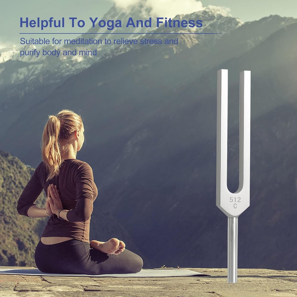 Tuning Fork 512Hz with Hammers for Nervous System Testing Sound Healing9497
