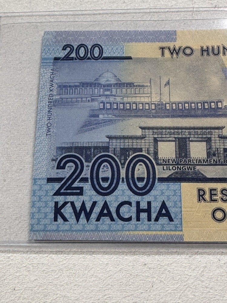 2016 Malawi 200 Kwacha P# 65a
