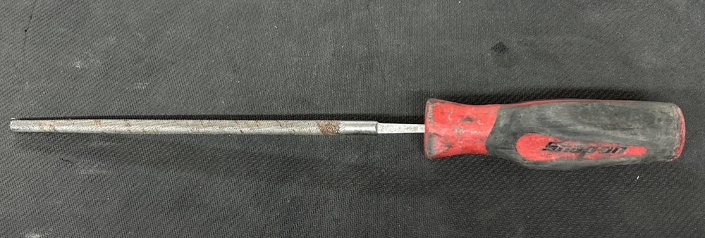 Snap-On SGHF614B Round File Red Instinct Screwdriver Type Handle