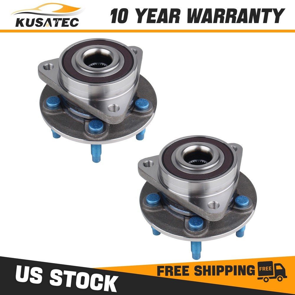 Pair Front Wheel Bearing Hub Assembly For 2011 2012 2013 2014 2015 Chevy Cruze