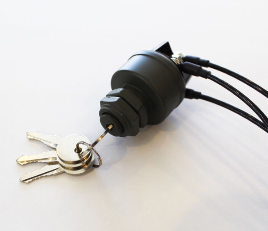 HUMVEE SECURITY KIT GREEN Locking Door Handles & Keyed Ignition Switch fits M998