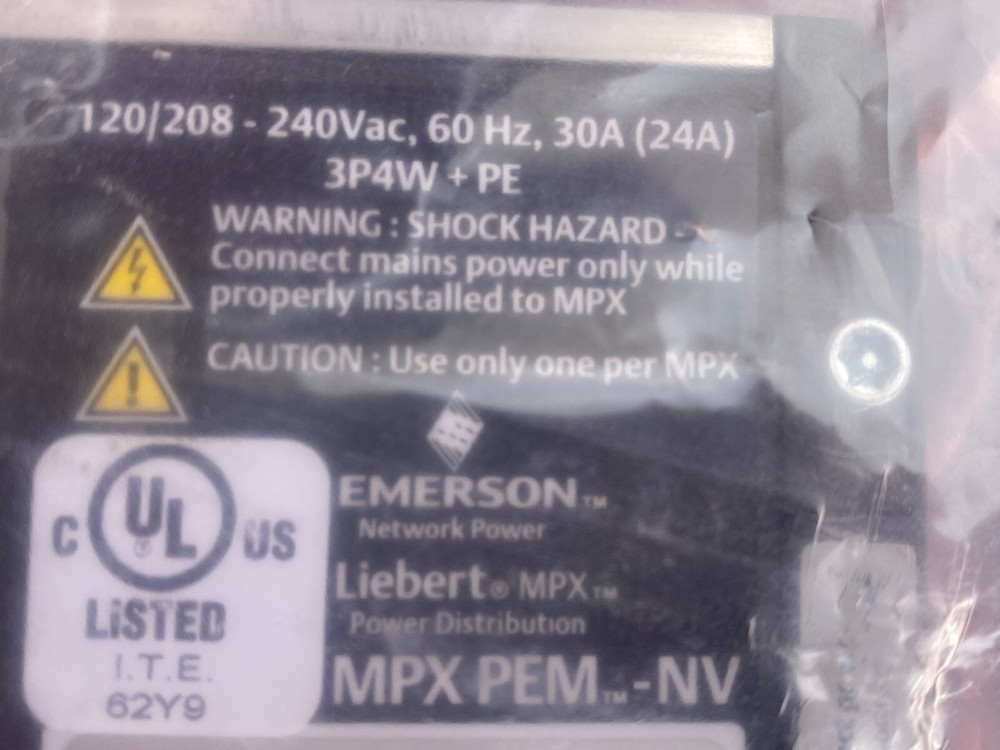 EMERSON LIEBERT MPXPEM-NVAXXAXX