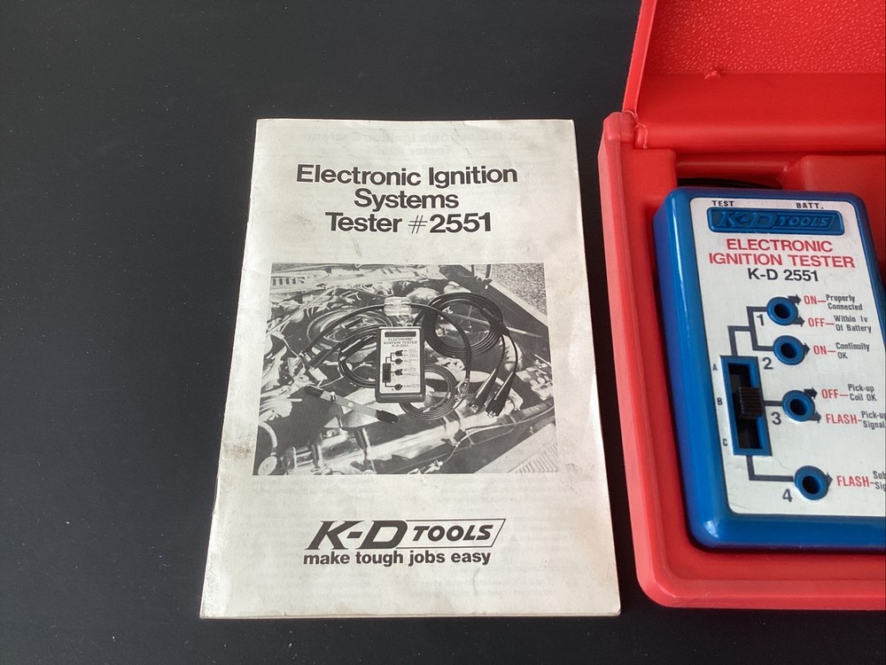 K-D Tools Electronic Ignition Systems Tester Kit Set Model 2551 Free Ship