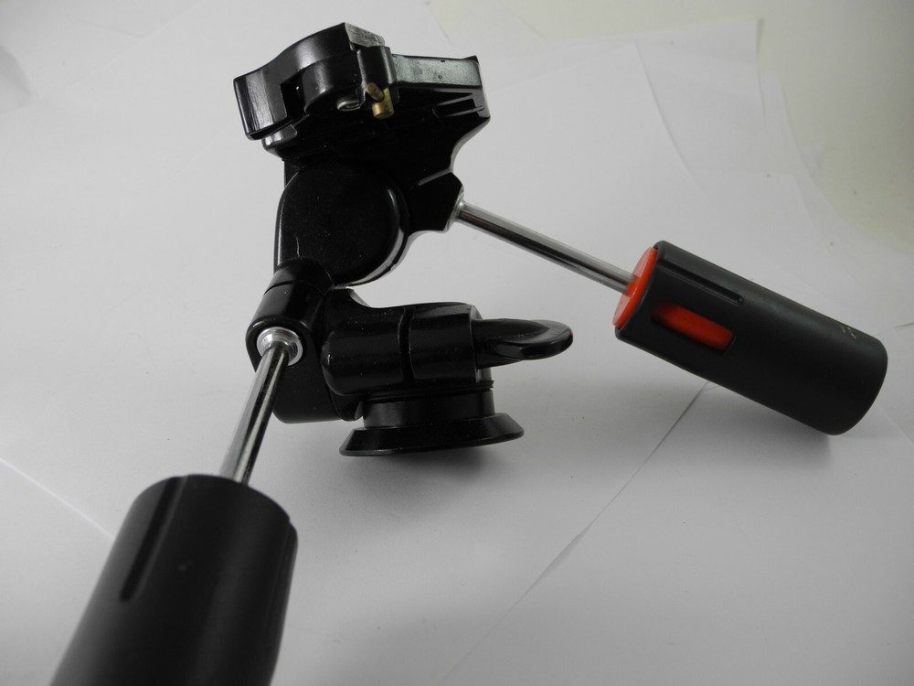 PROMASTER QUICK RELEASE DOUBLE SWIVEL HEAD NICE NEEDS QUICK PLATE