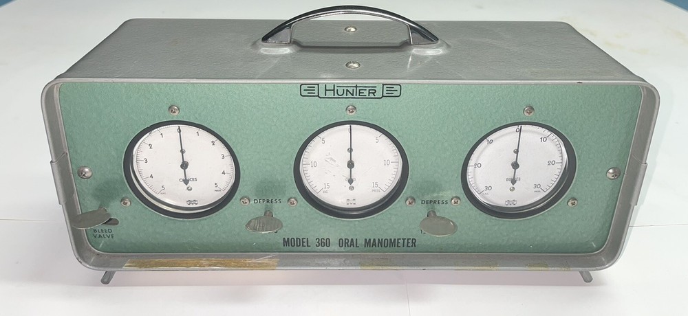 Hunter Model 360 Oral Manometer University Surplus WE SHIP