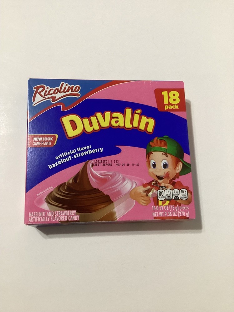 Duvalin Candy Creams Hazelnut - Strawberry 18-count Pack ( See Description )