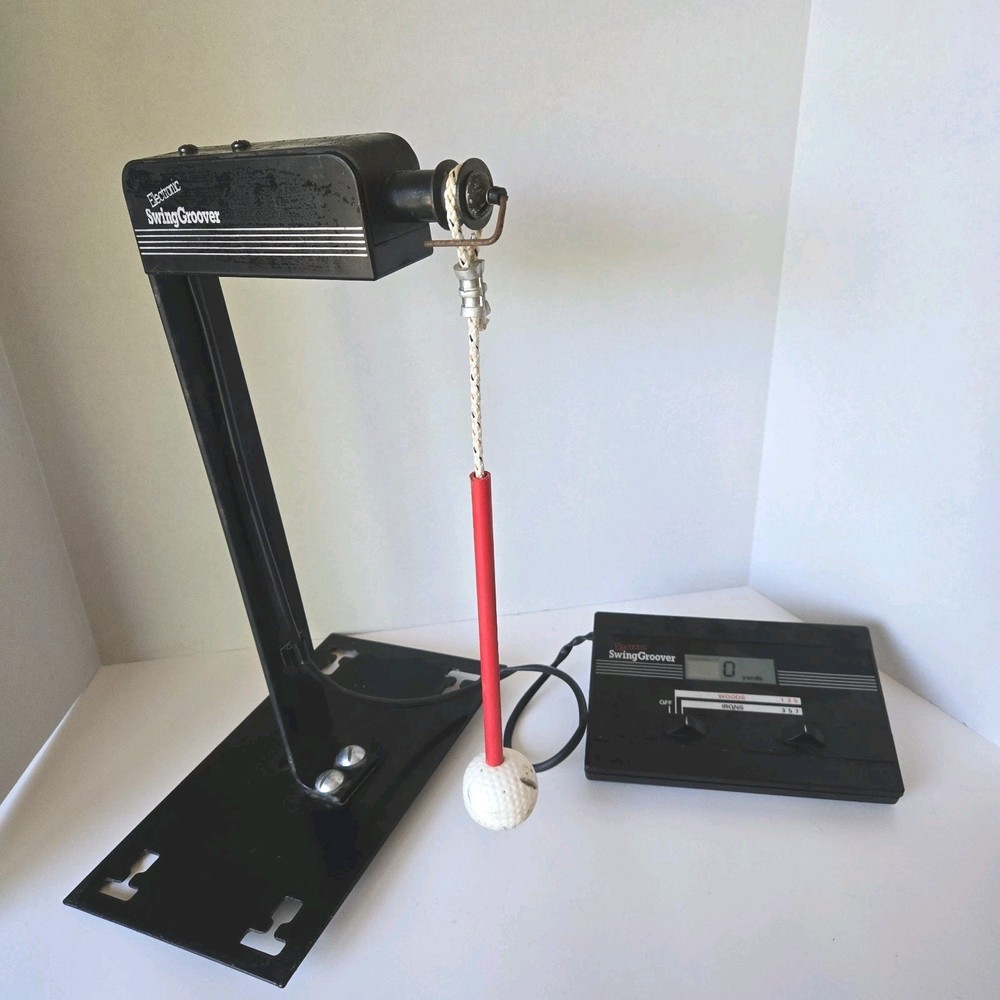 Club Champ Electronic Swing Groover II Golf Coach & Analyzer Tested