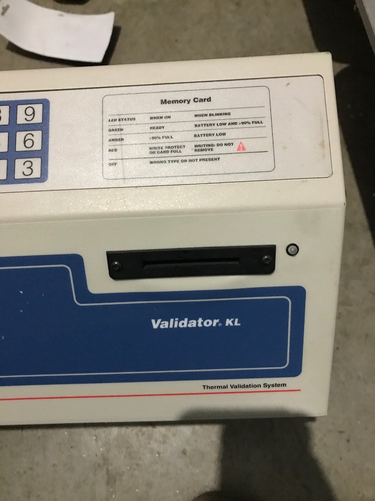 KAYE VALIDATOR KL THERMAL VALIDATION SYSTEM X1360 Rare