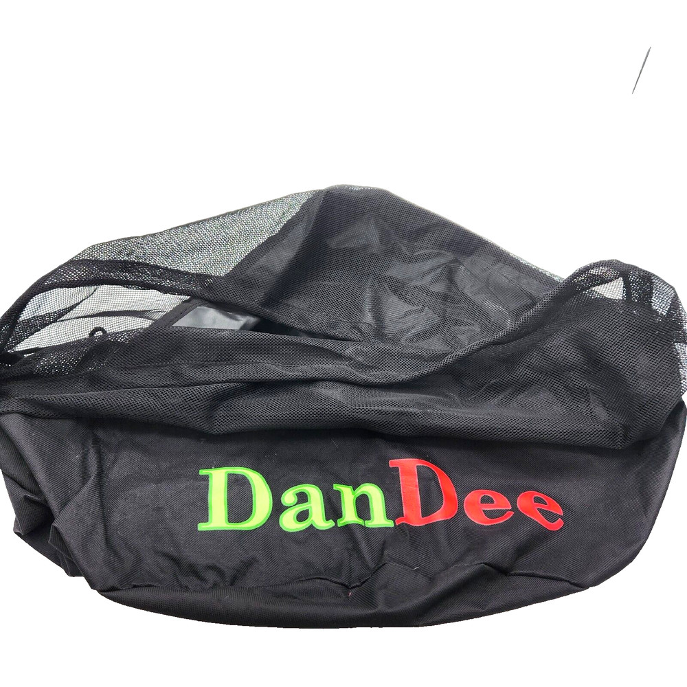 Storage bag Mesh Nylon Canvas DanDee Pull String 18" Diameter 15" Tall Black