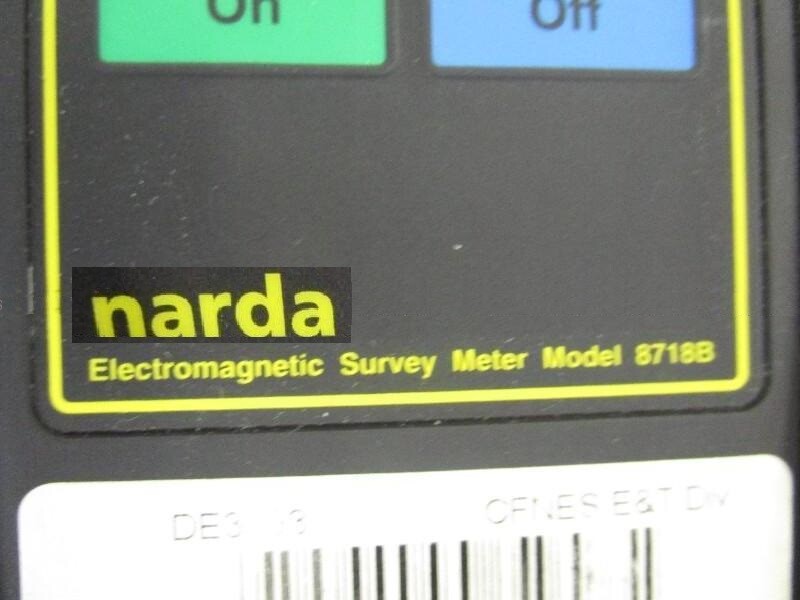 Narda Electromagnetic survey meter Model: 8718B