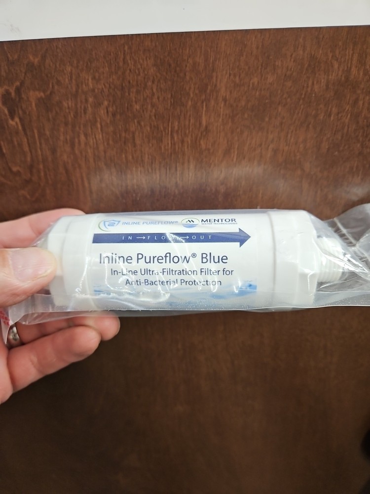 Inline Pureflow Blue Legionella Water Filter System 3-Stage