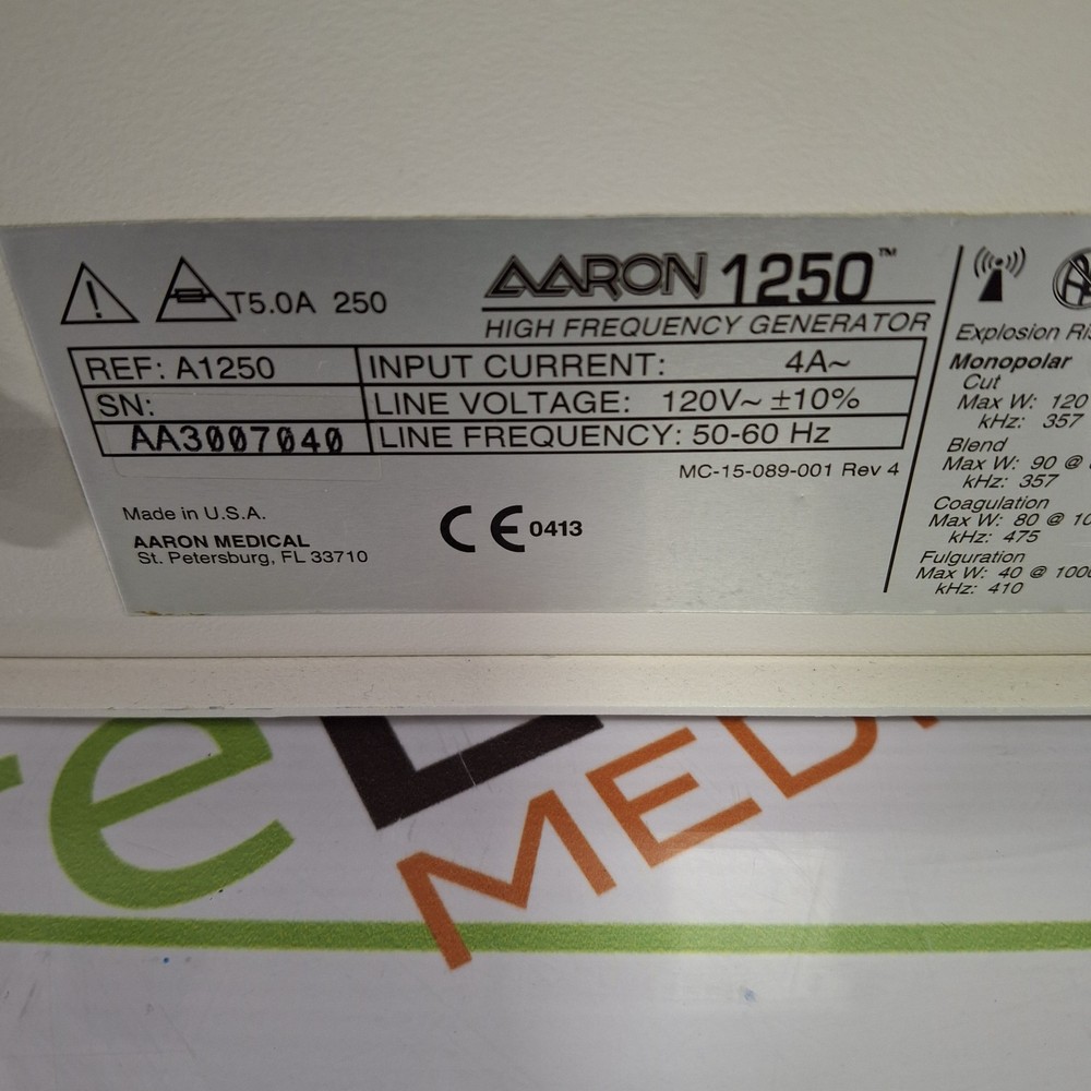 Bovie Aaron 1250 Electrosurgical Unit